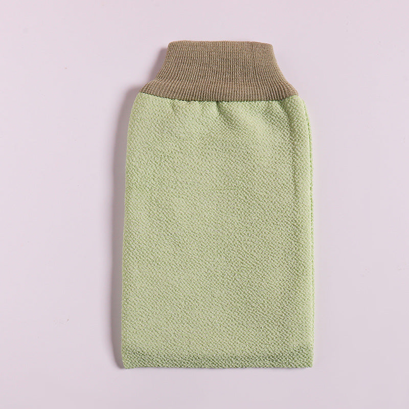 Coarse Sand Washcloth Double Layer Thickened Washcloth Magic Tool Bath Gloves