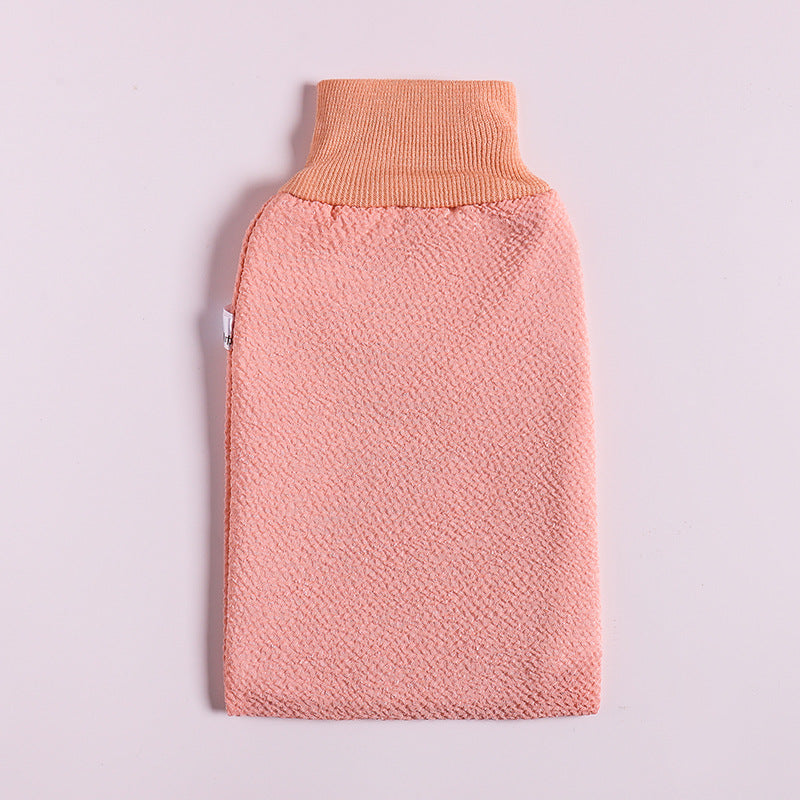 Coarse Sand Washcloth Double Layer Thickened Washcloth Magic Tool Bath Gloves