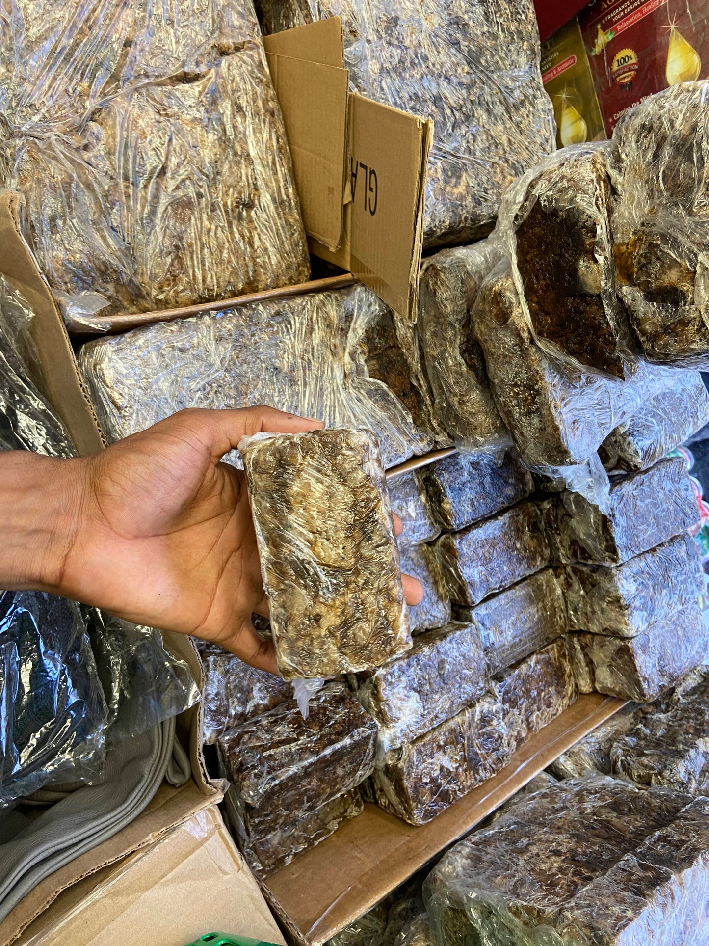 100% Natural African Black Soap