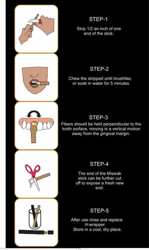 Sewak Al-Falah: Miswak Traditional Natural Toothbrush